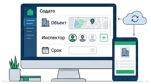 Создайте задание