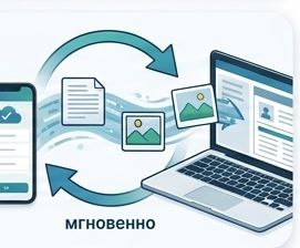 Синхронизация осмотров между устройствами